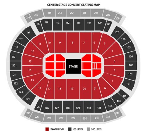 Prudential Center, Newark NJ - Seating Chart View