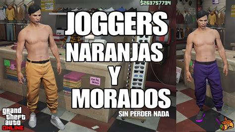 Como Conseguir Los Joggers En Gta Morados Naranjas Muy F Cil Gta