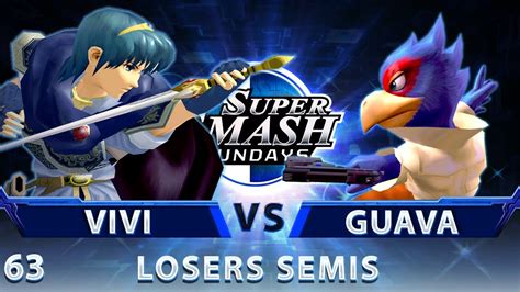 Sss Vivi Marth Vs Guava Falco Ssbm Top Losers Semis