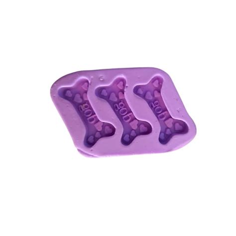 Molde De Silicone Osso Cachorro Para Decorar F Shopee Brasil