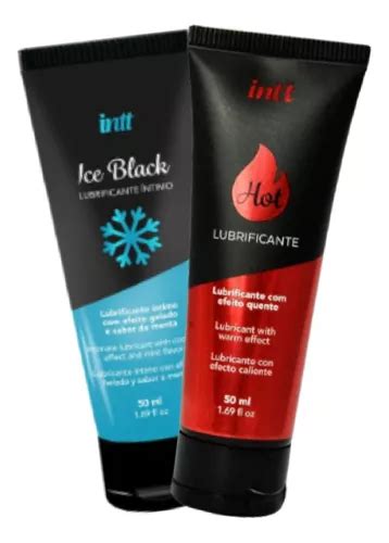Lubrificantes Ice Black Morango Hot Kit C Unid Premium Sabor Ice E Morango Mercadolivre
