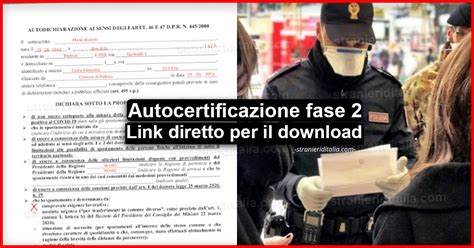 Nuova Autocertificazione Fase Fabio Isolabella