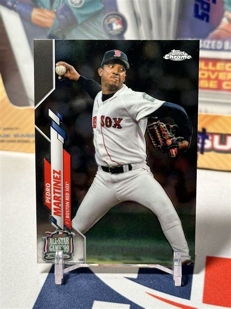 2020 Topps Chrome Update MLB All Star Game U 61 Pedro Martinez Boston