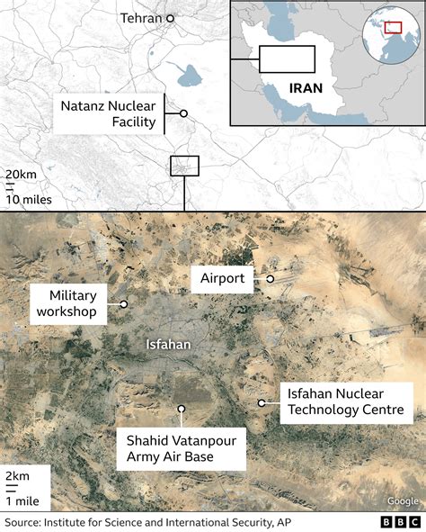 Isfahan Strategic Iranian City Where Explosions Heard BBC News