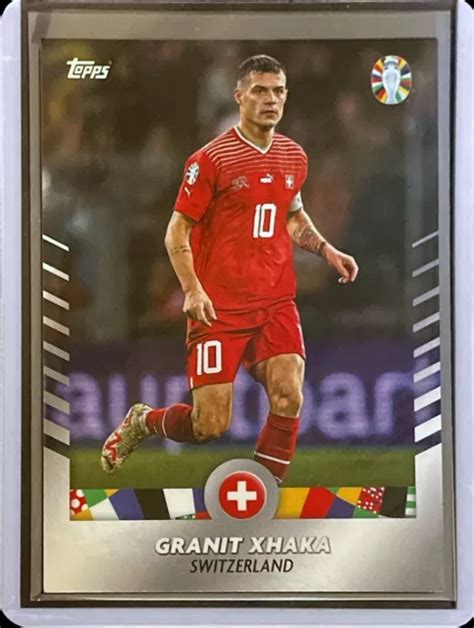 Granit Xhaka Topps Euro X Jos Mourinho Eur Picclick Fr