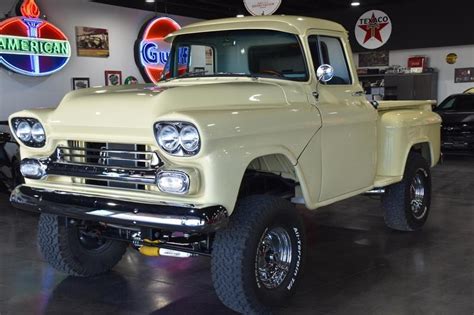 350 Powered 1958 Chevrolet 3100 4x4 5 Speed Available For Auction 43432402