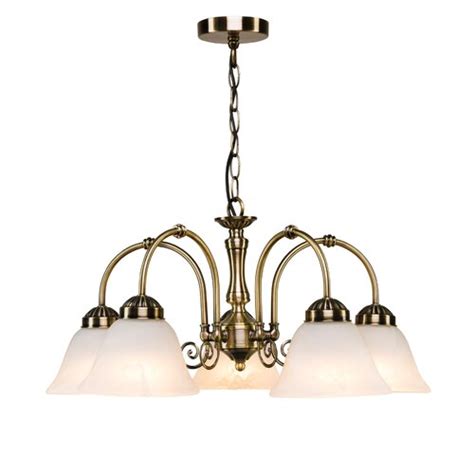 Three Posts Brazell Light Antique Brass Down Light Shaded Chandelier