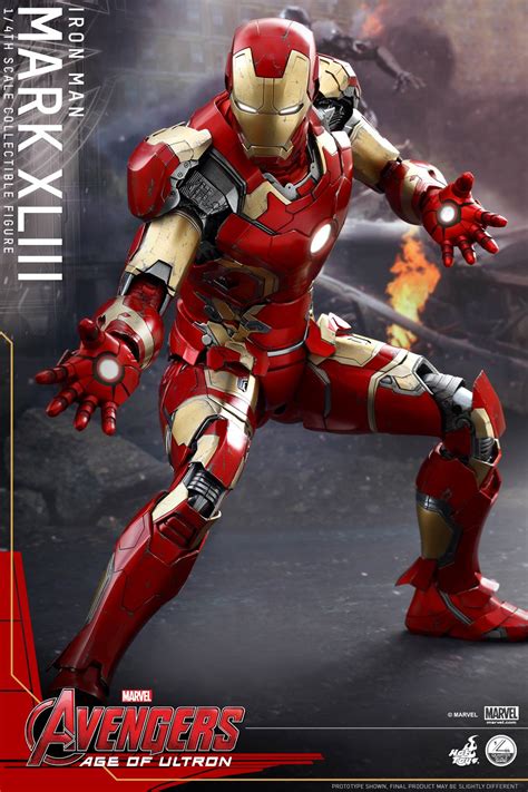 Hot Toys Announces First Quarter Scale Iron Man Avengers Age Of Ultron Mark Xliii