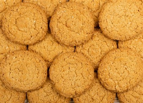 Galletas De Avena Finas O Galletas De Avena De Cereales Saludables