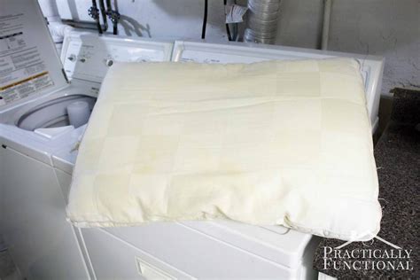 How To Wash Pillows In The Washing Machine!