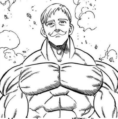 Desenhos De Escanor De Nanatsu No Taizai Para Colorir E Imprimir