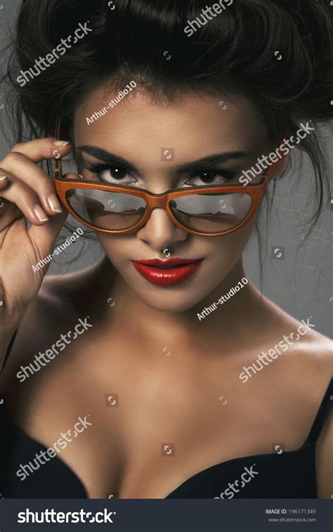 Sexy Woman Lingerie Sunglasses Stock Photo 196171349 Shutterstock