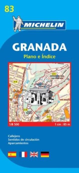 Granada 19083 Plan Michelin Plattegrond Uitgeverij Lannoo