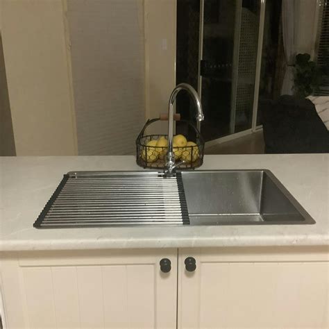 Jack 820x500 Double Bowl Tap Landing Sink Buildmat