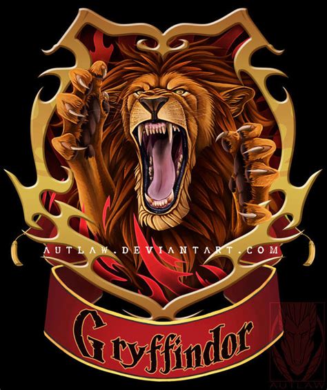 Gryffindor Crest by Autlaw on DeviantArt