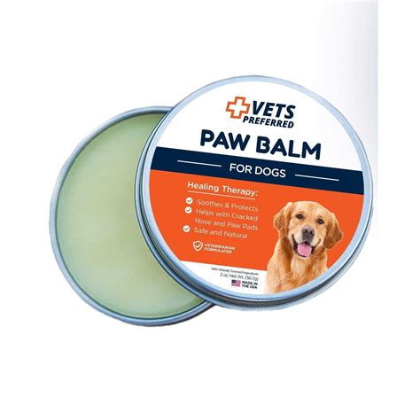 Vets Preferred Paw Balm Pad Protector For Dogs Dog Paw Balm Soother