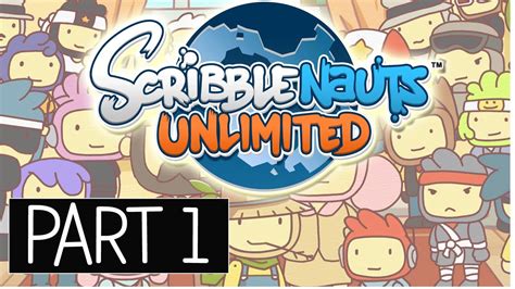 Scribblenauts Unlimited Wii U Let S Play Walkthrough Part Capital