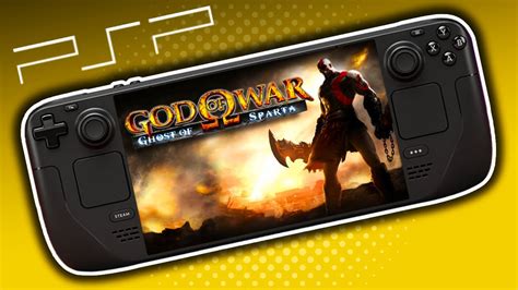 God Of War Ghost Of Sparta Steam Deck OLED Playstation Portable