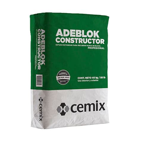 Texturizado Adeblok Cemix — Plomeria Universal