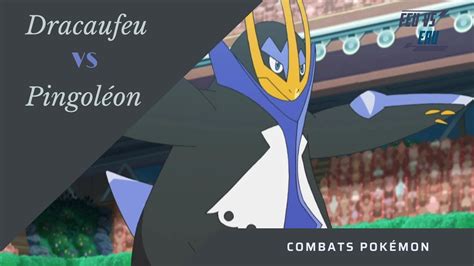 Dracaufeu VS Pingoléon Combat Pokémon YouTube