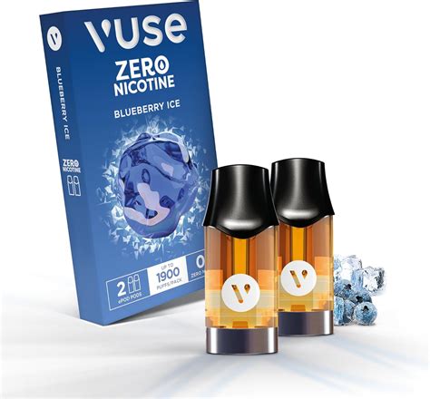 Vuse Pro Vape Pods Blueberry Ice Pack Of 2 2ml Puff Activated Up To