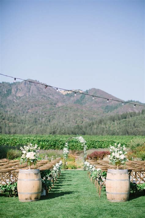 Sophisticated Outdoor Sonoma Wedding In Wine Country Artofit