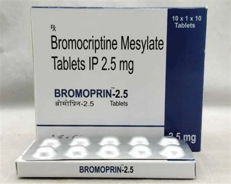 Bromocriptine Mesylate Tablets 10 Tab At Rs 228 Stripe In Nagpur ID