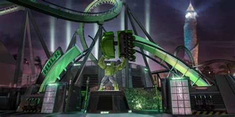 VIDEO: New The Incredible Hulk Coaster queue and ride vehicle revealed ...