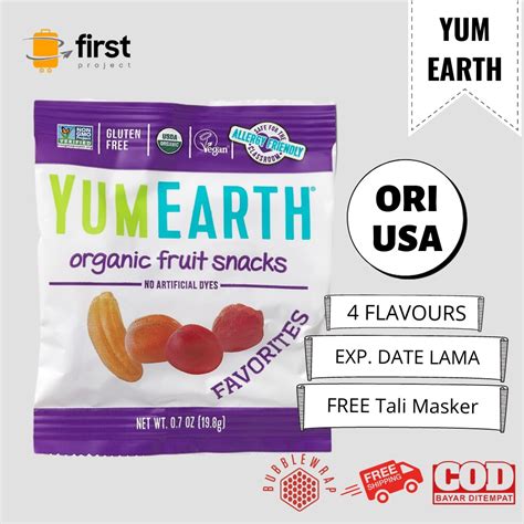 Jual Yumearth Organic Fruit Snacks Favorites Permen Organik Anak Yum