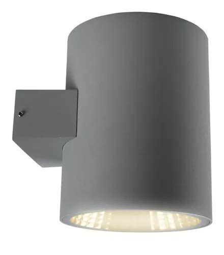 Lampara Muro Led Exterior Satin 28w Luz Suave Cálida 28hled4 Color