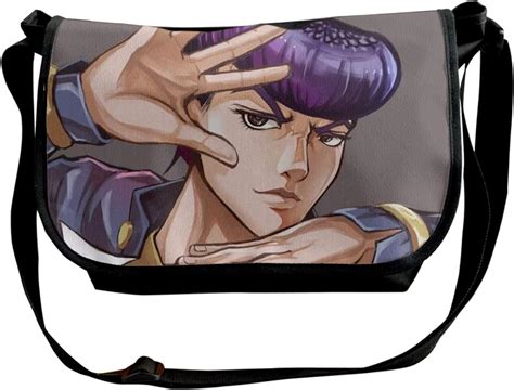 Anime Jojo S Bizarre Adventure Shoulder Bag Pack Crossbody Bags Lightweight Working Shopping