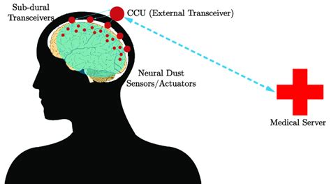 Overview Of Use Case 1 Neural Dust Sensors And Actuators Spread Across