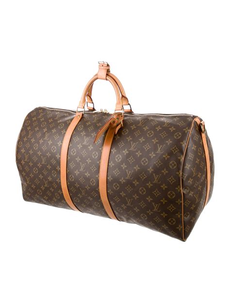 Louis Vuitton Monogram Keepall Bandoulière 60 Handbags Lou120056