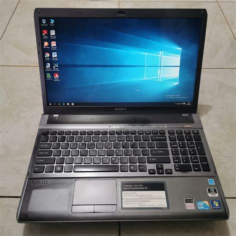 Jual Laptop Sony Vaio VPCF115FG Core I5 Vga Nvidia GeForce 310M Ram 4Gb