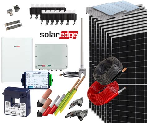 Self Consumption Kit Solaredge 4000w 20000whdia Solar Energy