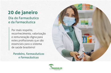 De Janeiro Dia Do Farmac Uticos E Farmac Uticas Sindifar Pr