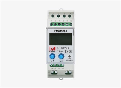 Mid Ip A V Din Rail Rs Modbus V G Bidirectional Dc Energy