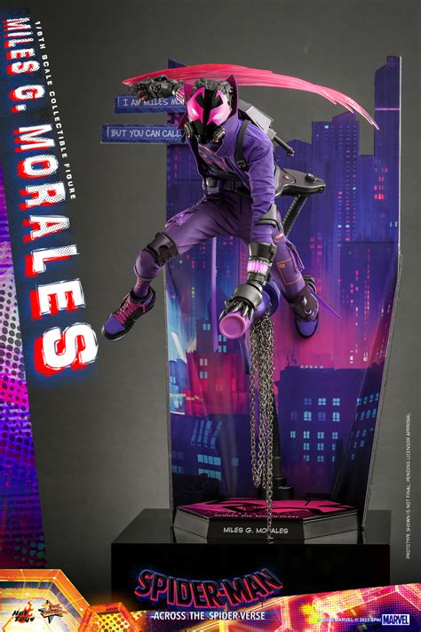 Spider Man Across The Spider Verse Miles G Morales Figure By Hot Toys The Toyark News