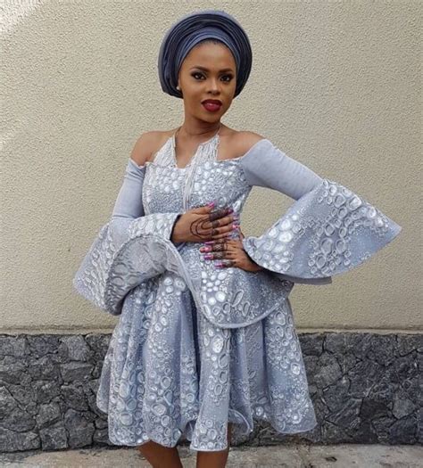 Check Out These Latest Aso Ebi Peplum Styles Reny Styles