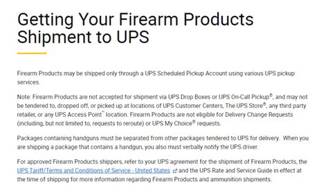 UPDATE Shipping Firearms And Firearm Parts Via UPS And FedEx The FAL