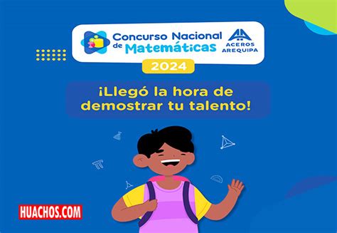 ¡atención Concurso Nacional De Matemáticas Ofrece Más De S 150 000 En