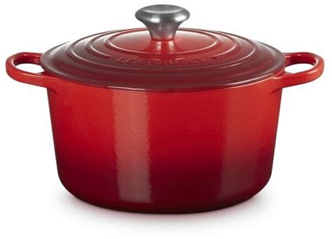 Le Creuset Signature Bräter 24 cm rund hoch kirschrot ab 249 99