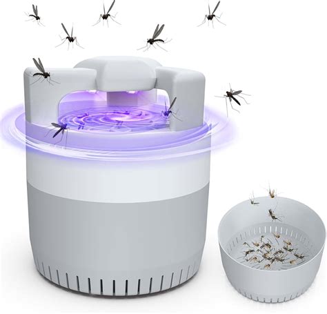 Mosquito Killer Fly Zapper With Uv Light Usb Rechargeable Indoor