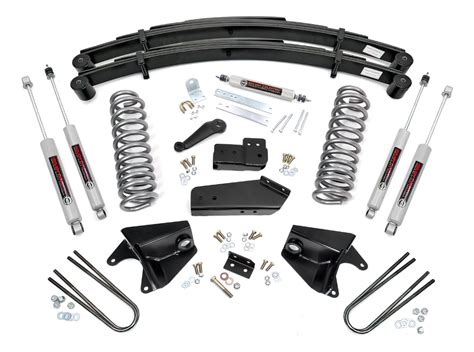 Kit Elevación F150 Bronco 44 4 Pulgadas 80 96 Rough Country Raptor 4x4