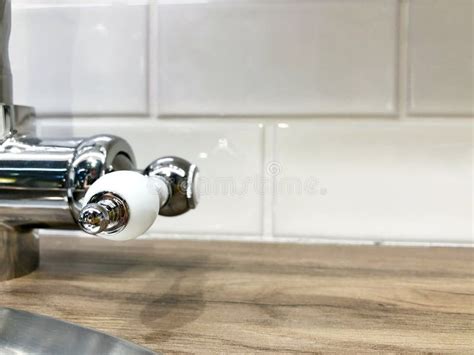 Cruciform Hot And Cold Water Main Switch Stock Photo Image Of Valve
