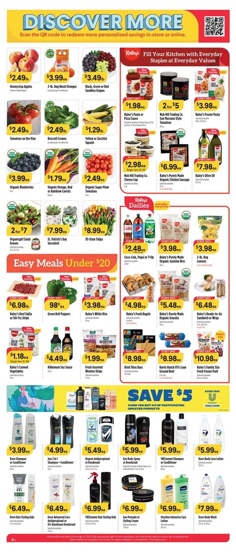 Raley S Supermarkets Weekly Ad Mar Mar