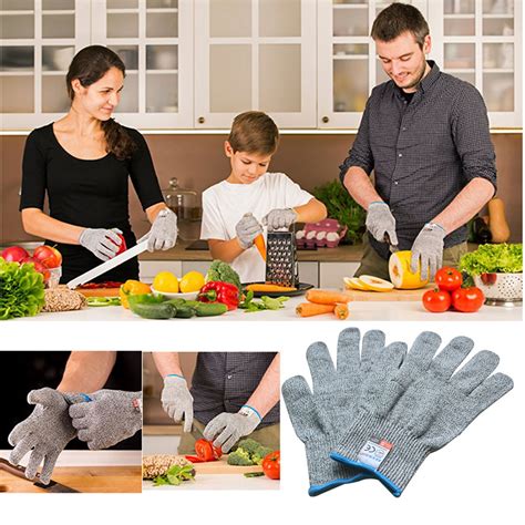 Butcher Gloves Safety Cut Proof Stab Cut Protective Gloves For Cutting