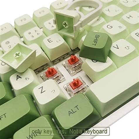 Touches Matcha PBT 124 Touches XDA Profil Sublimation ANSI Ensemble De