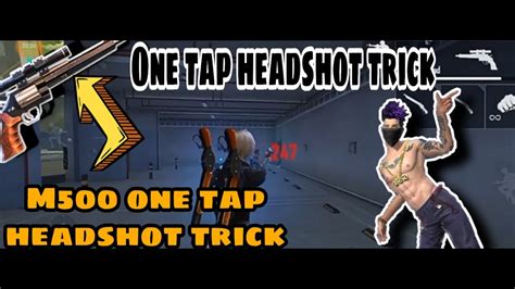 M500 One Tap Headshot M500 Top 3 Tips And Tricks For One Tap Headshot Free Fire Battle Grounds