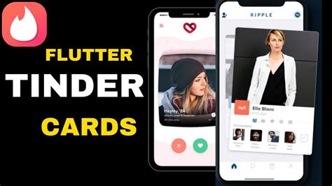 Build a UI design of beautiful Tinder Cards with Flutter